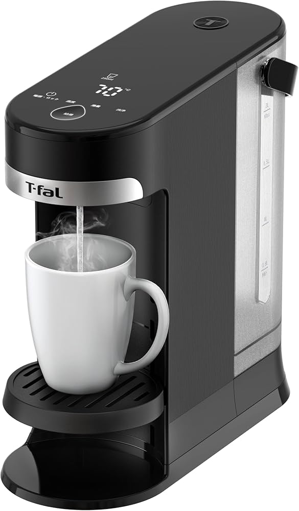 Amazon | ティファール 瞬間湯沸かしケトル ボタン1つで必要な量を瞬間