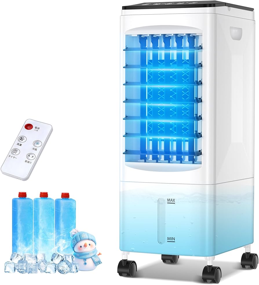 Amazon.co.jp: AQielev 冷風機 冷風扇 強力送風【2025年革新アップ