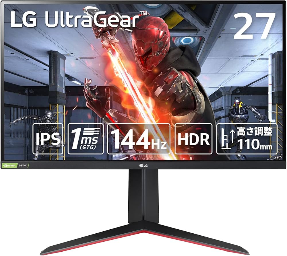 Amazon.co.jp: LG ゲーミングモニター UltraGear 27GN65R-B 27インチ