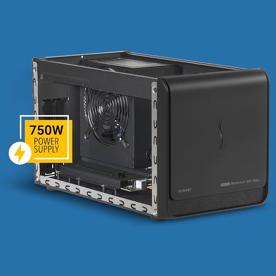 Amazon.com: Sonnet eGPU Breakaway Box 750ex - External GPU Chassis