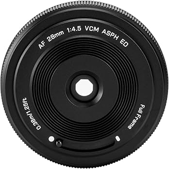 Amazon.co.jp: VILTROX AF 28mm F4.5 FE 超薄型 レンズ Sony Eマウント