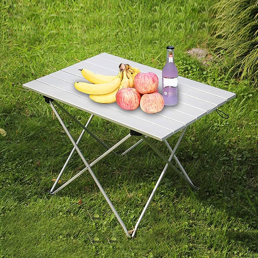 Amazon.co.jp: ロールテーブル アウトドアテーブル-創優会 アルミ製