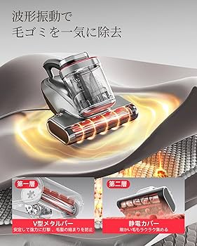 Amazon | uwant 布団クリーナー 【アレルギーの方も安心】布団掃除機