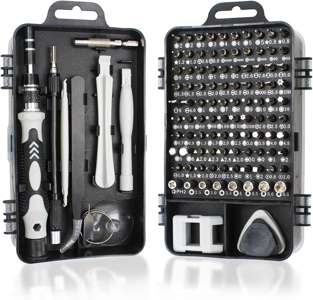 Amazon | ミニ精密ドライバーセット 115イン1セット プロ仕様修理
