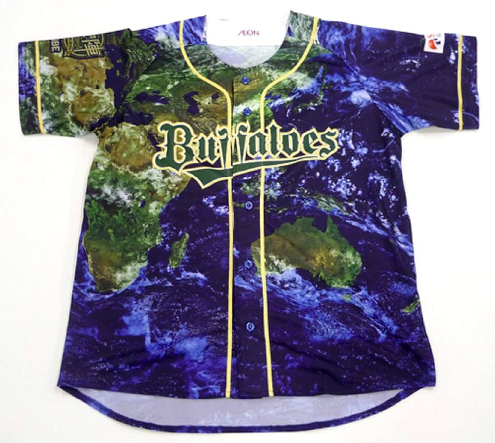 Amazon | オリックス バファローズ ユニフォーム 地球柄 2015 神戸 Bs