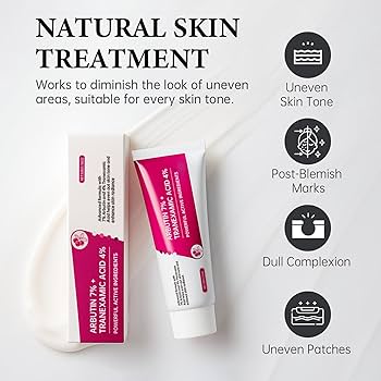 Amazon.com: 2Pcs Arbutin 7% + Tranexamic Acid 4% Cream, 70,000ppm