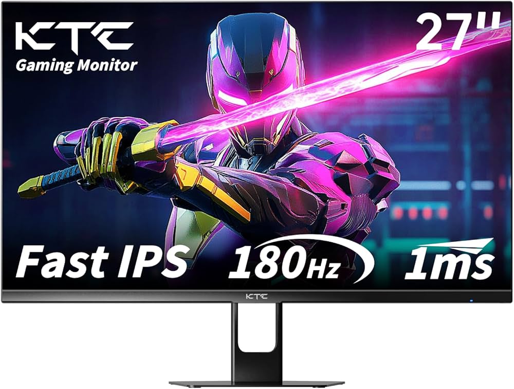 Amazon.com: KTC 27 Inch Gaming Monitor 180Hz, Full HD 1920x1080