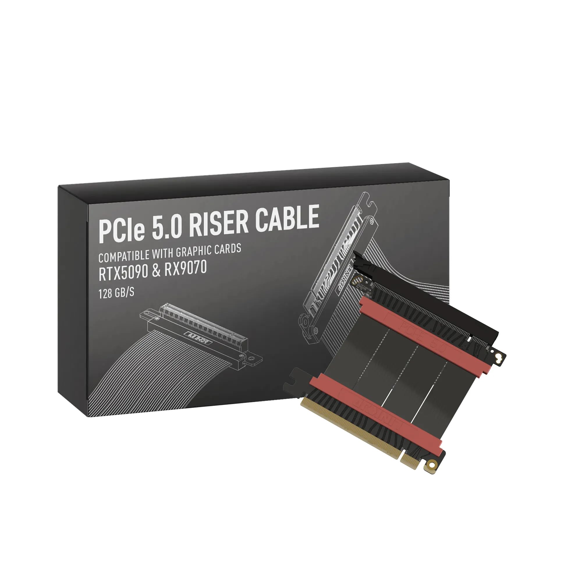 Amazon.co.jp: LINKUP - AVA5 PCIE 5.0 ライザーケーブル | RTX5090