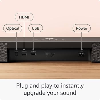 Fire TV Soundbar Plus | Amazon