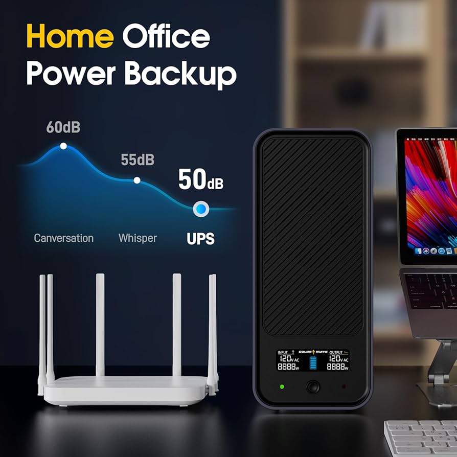 Amazon.co.jp: GOLDENMATE 無停電電源装置 UPS 1000VA Pro/800W リン酸