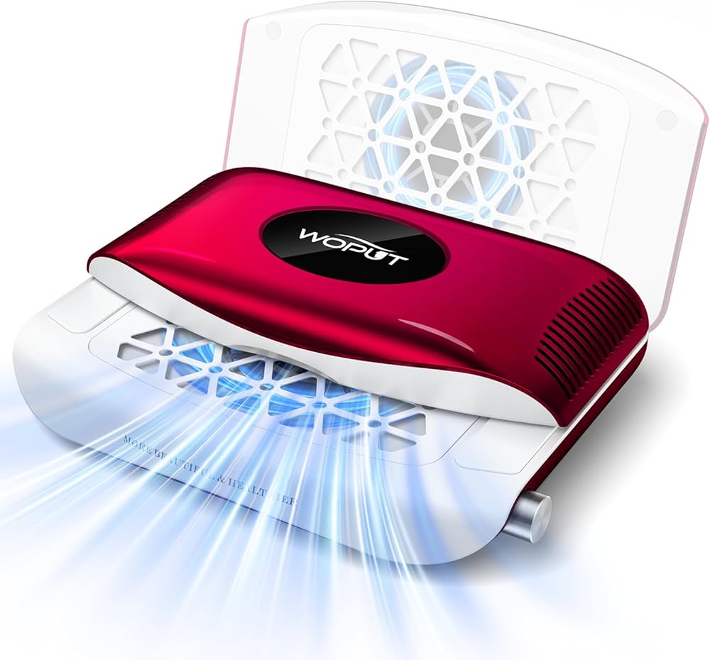 Amazon.com: Nail Dust Collector, 14700RPM Foldable Dual-Turbo Fan