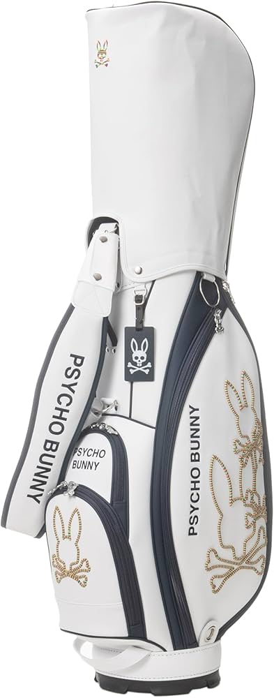 Amazon | サイコバニー（Psycho Bunny） ゴルフ カート キャディバッグ
