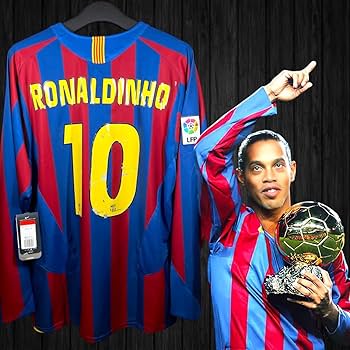Amazon.co.jp: 正規品オーセンティックロナウジーニョ バルセロナ