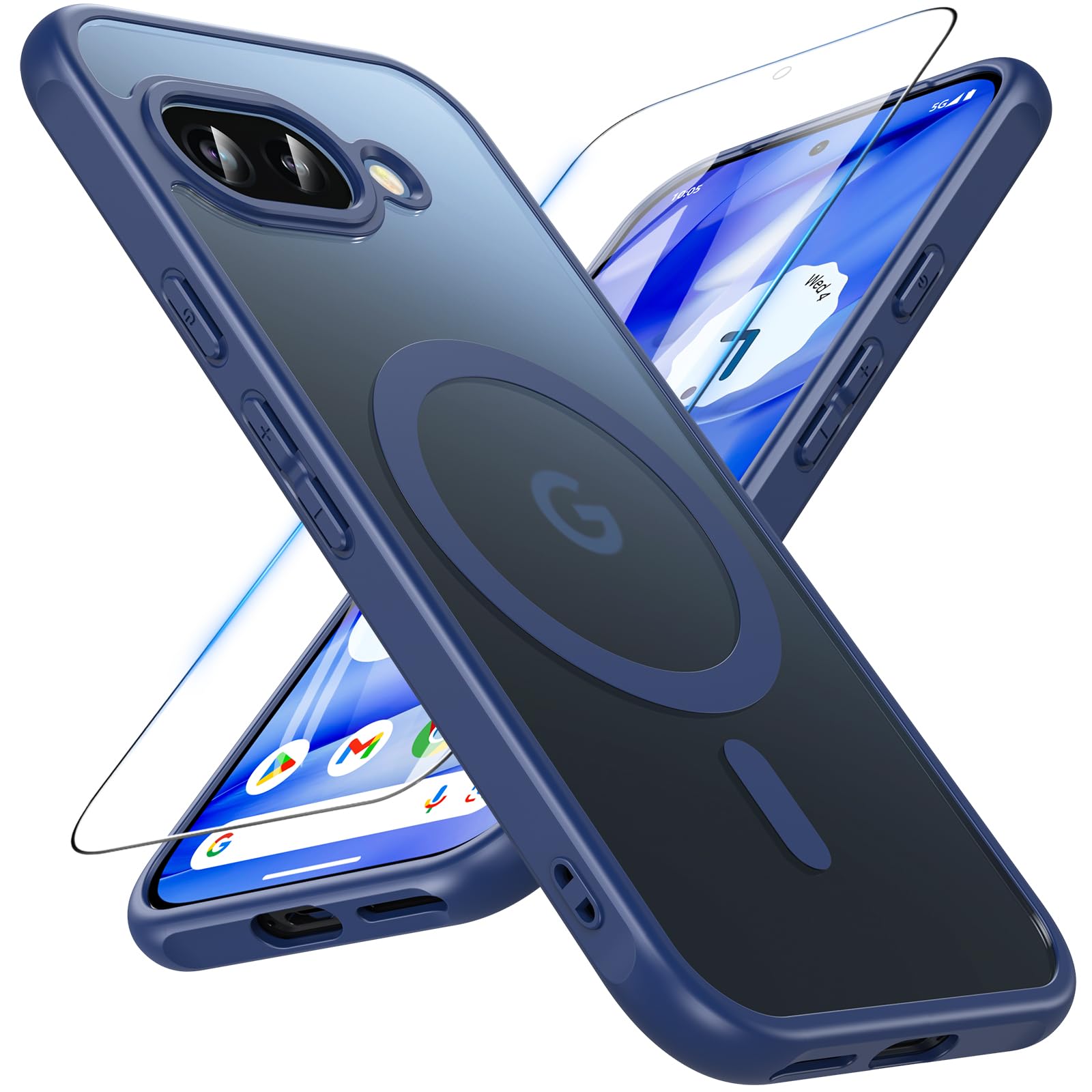 Amazon.co.jp: OWKEY Google Pixel 9a ケース 【ガラスフィルム付き