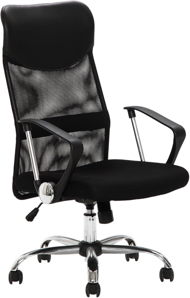 Amazon.co.jp: 不二貿易 オフィスチェア デスクチェア メッシュ 肘付き