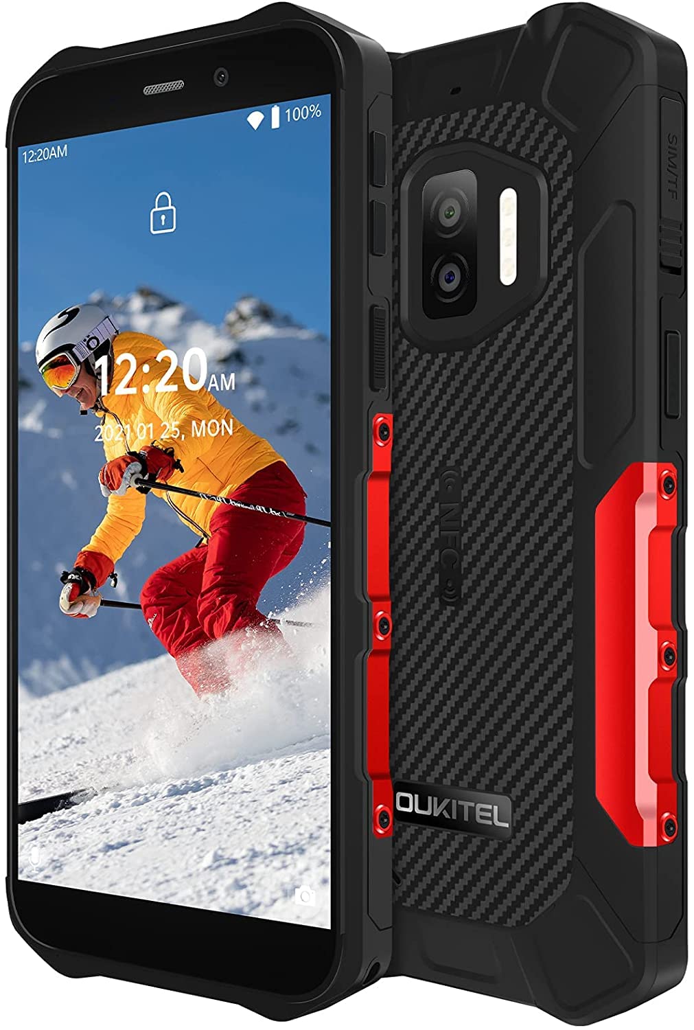 Amazon | SIMフリー スマホ 本体 OUKITEL WP12 Pro 防水防塵耐衝撃