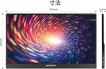 Amazon.co.jp: JAPANNEXT 13.3インチ モバイルモニター OLED パネル 4K