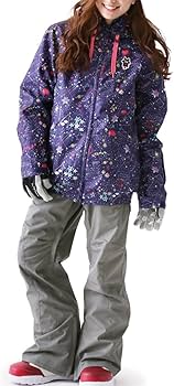 Amazon | ScoLar(スカラー) 全20色柄 レディース スノーボード ウェア
