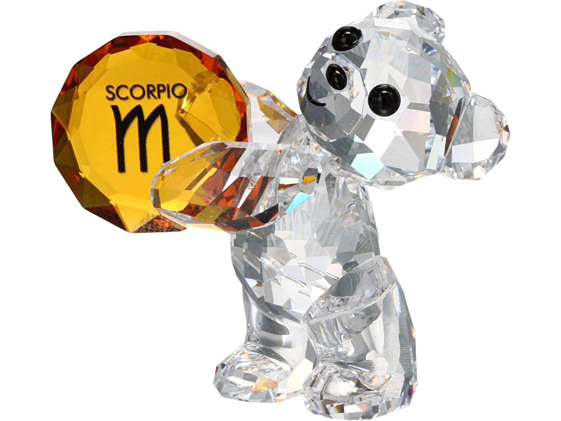 Amazon.co.jp: スワロフスキー クリスベア - 蠍座 イエロー ワンサイズ