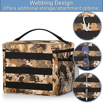 Amazon.com: Insulated Tactical Lunch Bag, Camouflage Pattern