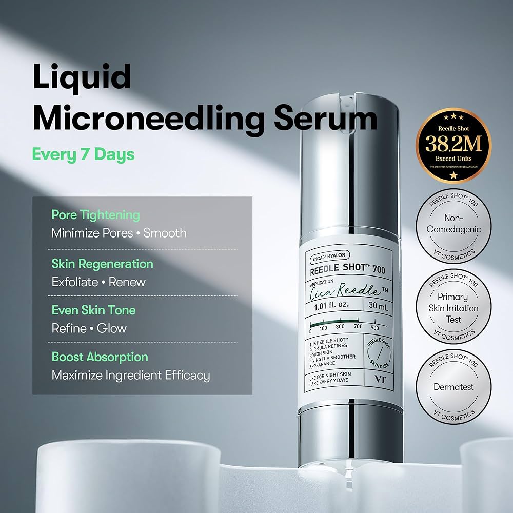 Amazon.com: VT COSMETICS CICA Reedle Shot 700, Spicule