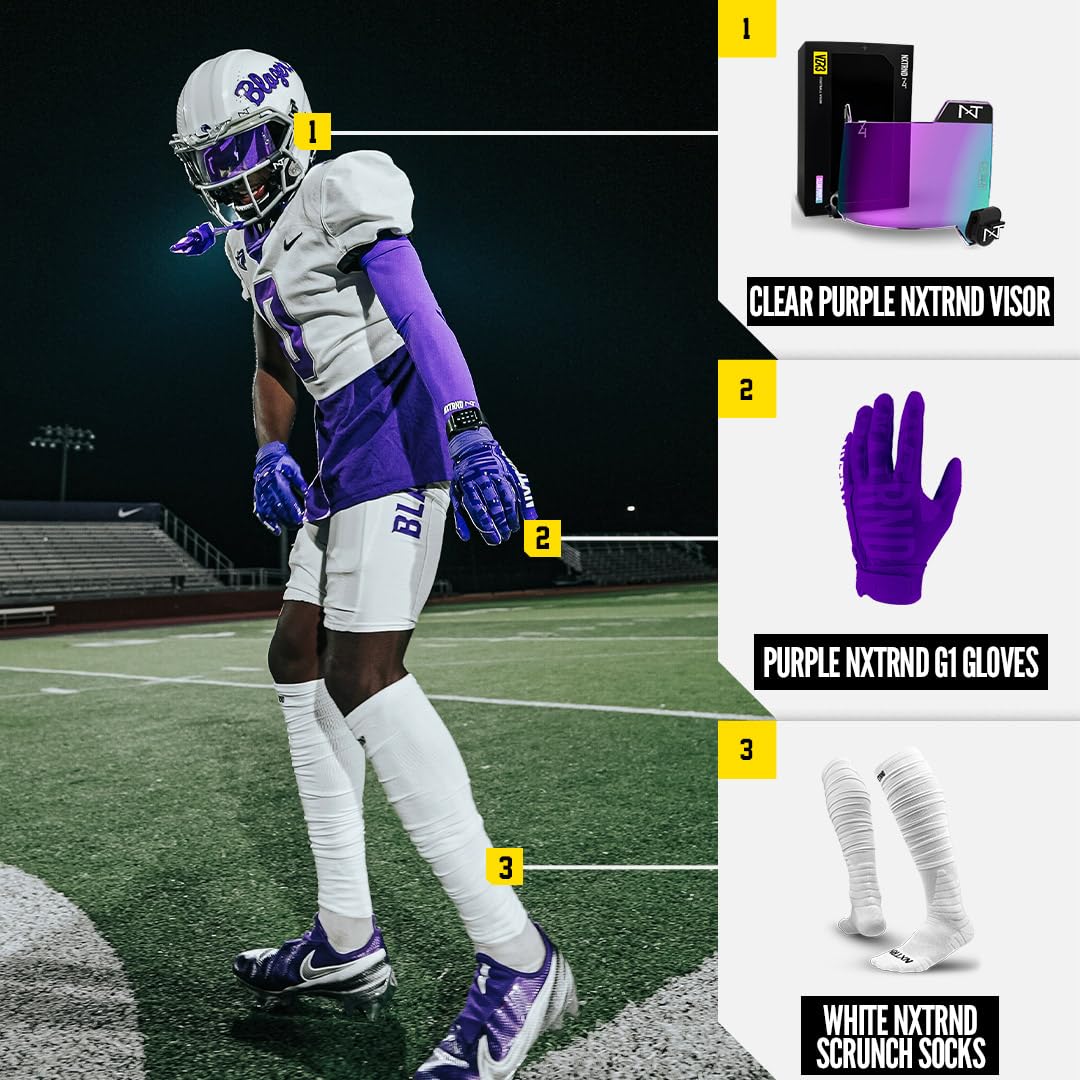 Amazon | Nxtrnd G1 Pro Football Gloves, Men's & Youth Boys Sticky