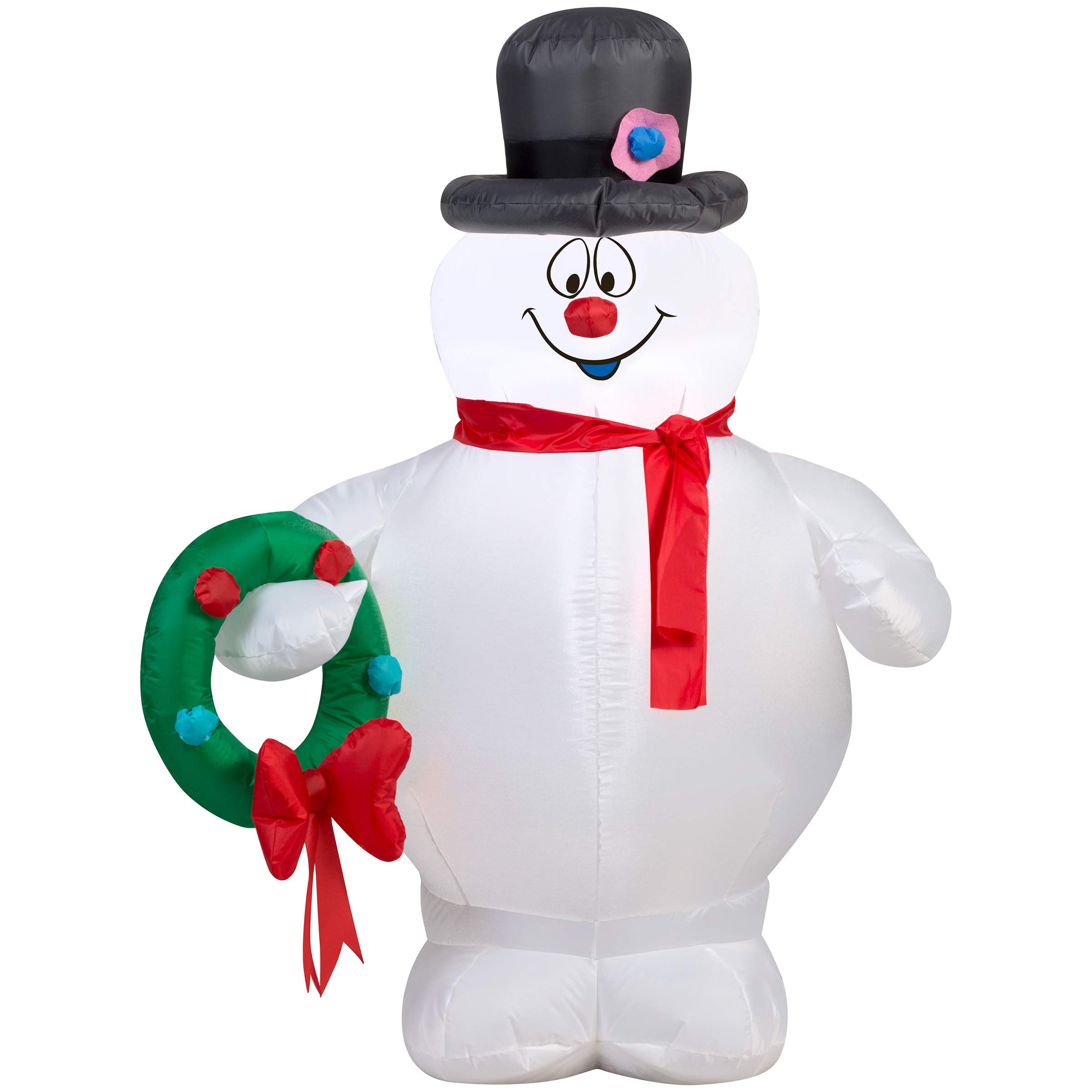 Amazon.com: Gemmy 39909 Frosty The Snowman Inflatable, Multi
