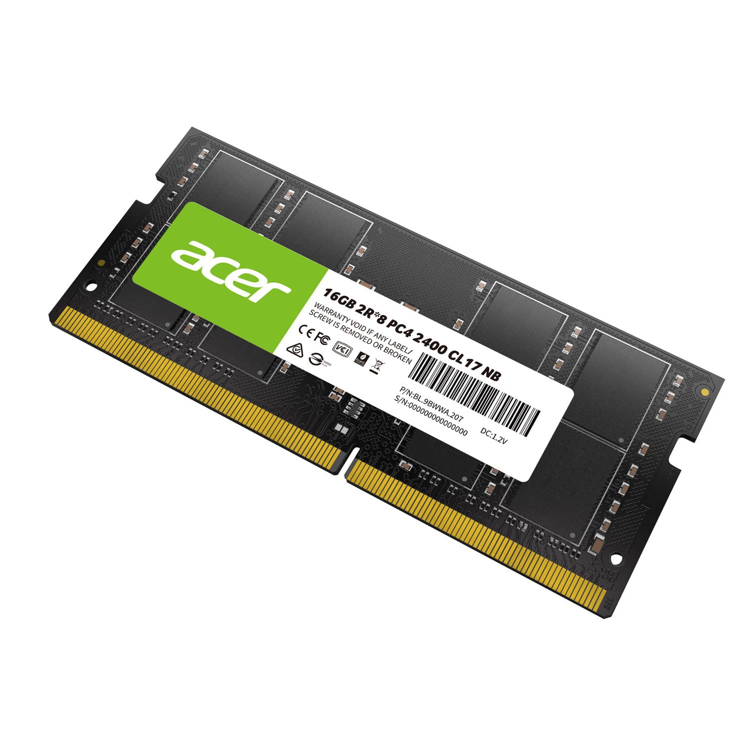 Amazon.co.jp: AcerノートPC用メモリ PC4-19200(DDR4-2400) 16GB DDR4