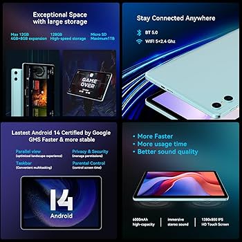 Amazon.co.jp: SVITOO Android 14 タブレット 10インチタブレット P10