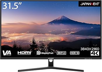 Amazon.co.jp: JAPANNEXT 31.5インチ モニター 4K UHD 3840x2160解像度