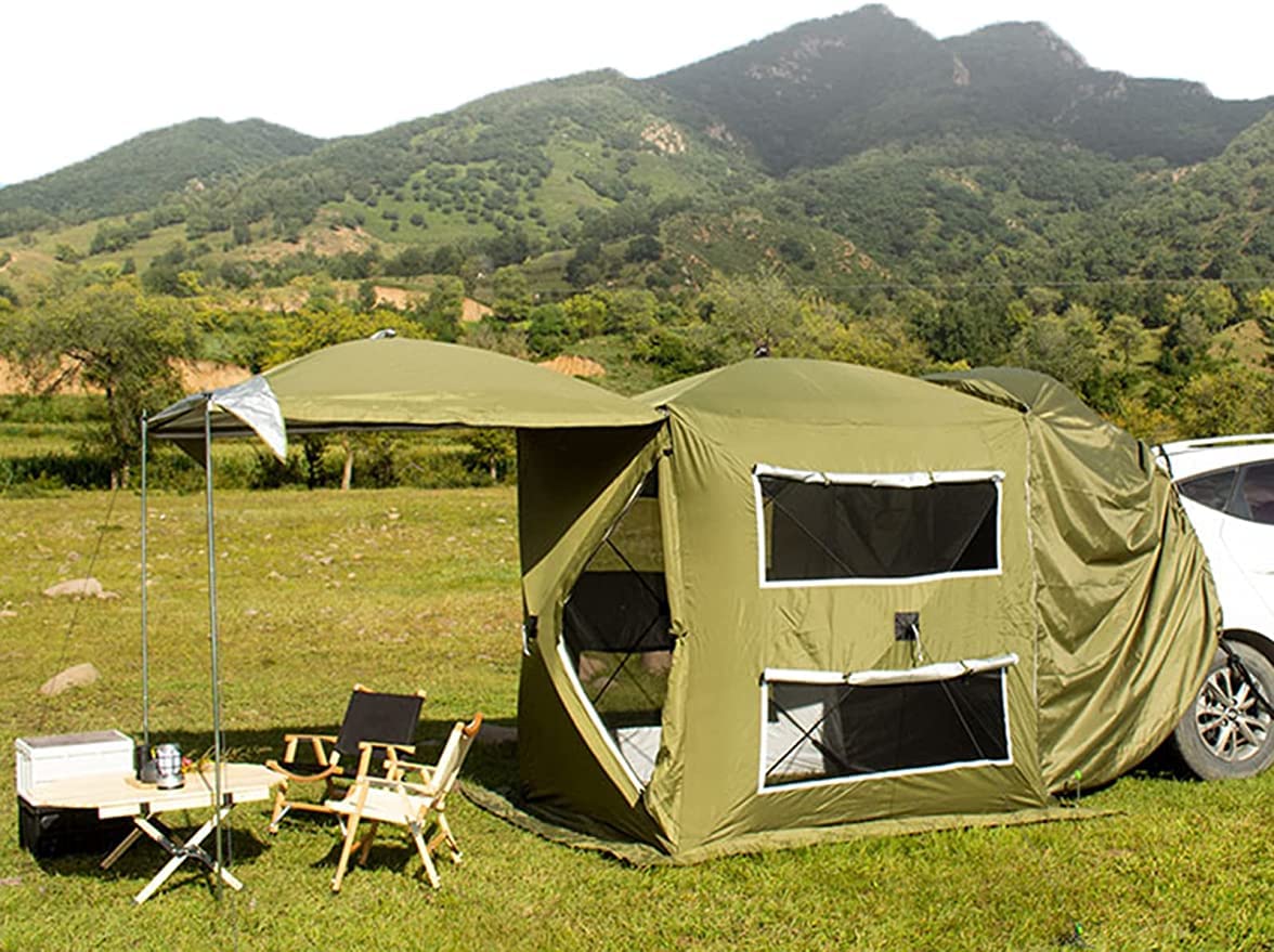 Amazon | カーサイドタープ トランクテント 車 タープ サイド キャンプ