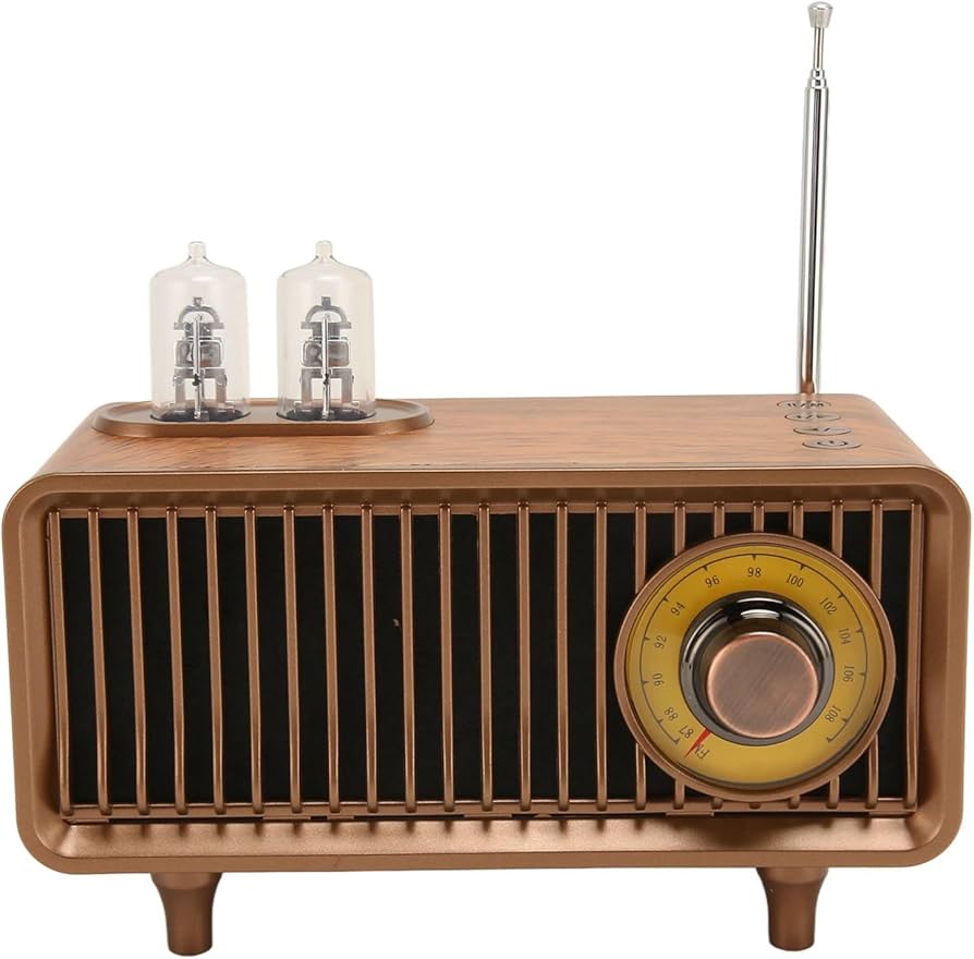 Amazon.co.jp: 木製レトロFMラジオ、ヴィンテージラジオレトロ