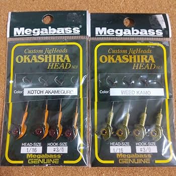 メガバス オカシラヘッド(ジグヘッド) 14セット56本 オールド メガバス