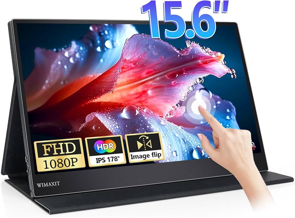 Amazon.co.jp: WIMAXIT 15.6インチ モバイルモニター タッチパネル