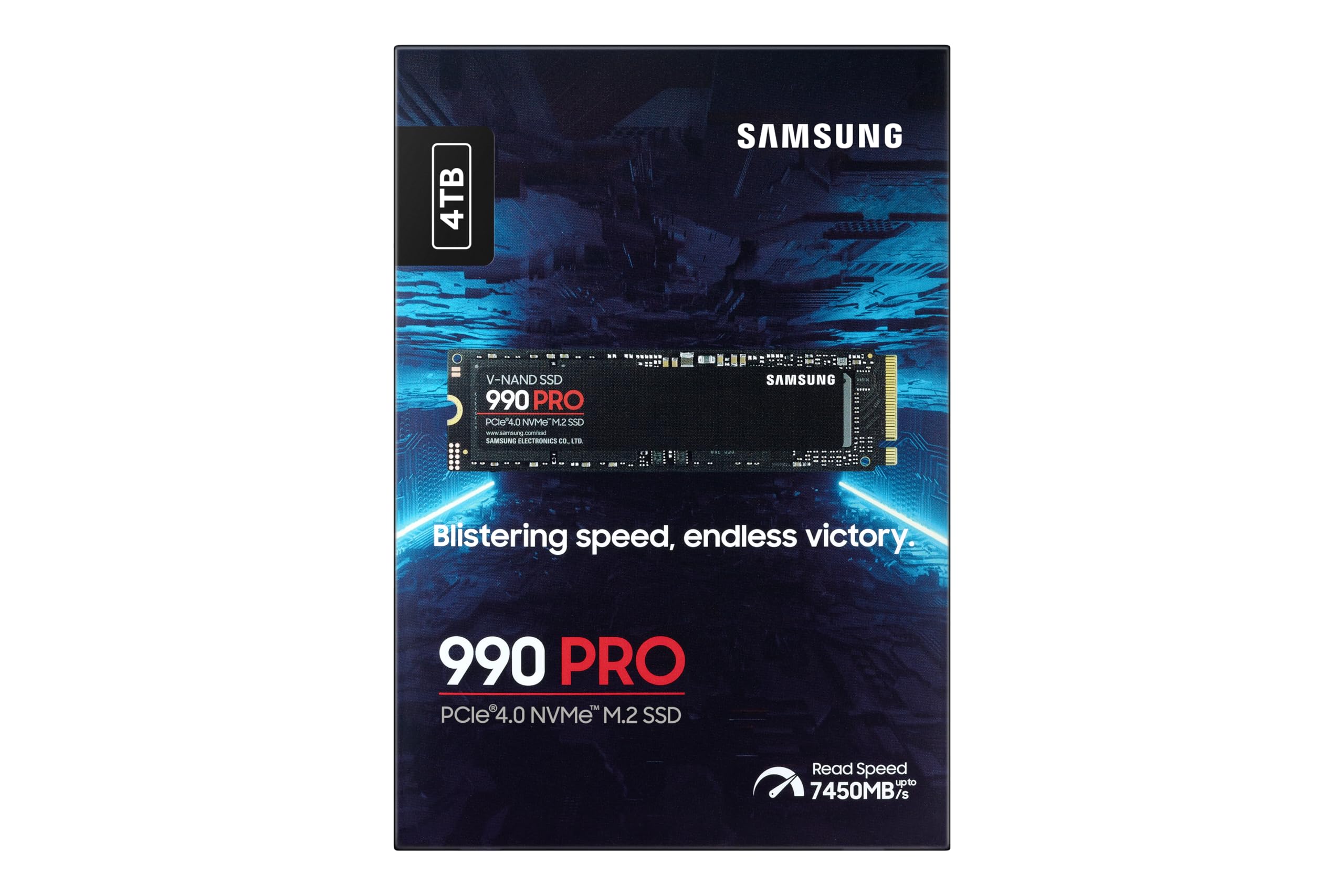 Amazon.com: Samsung 990 PRO NVMe M.2 SSD, 4 TB, PCIe 4.0, 7,450 MB