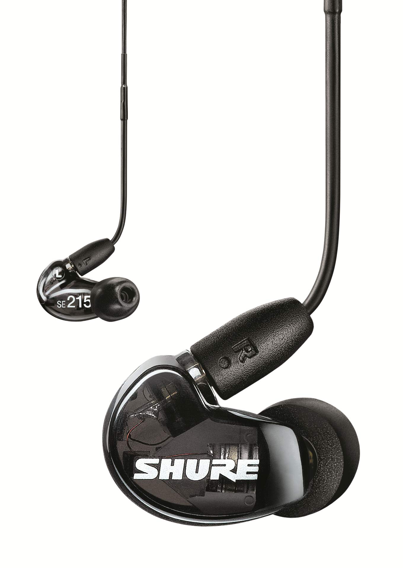Amazon.co.jp: Shure SE215 遮音イヤホン 3.5mmケーブル リモコンと