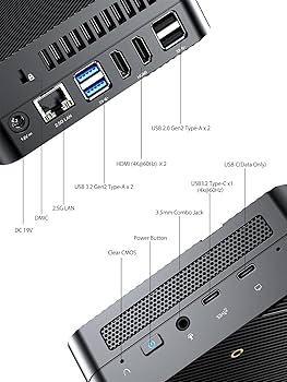 Amazon.com: MINISFORUM Venus Series UM480 Mini PC AMD Ryzen 7