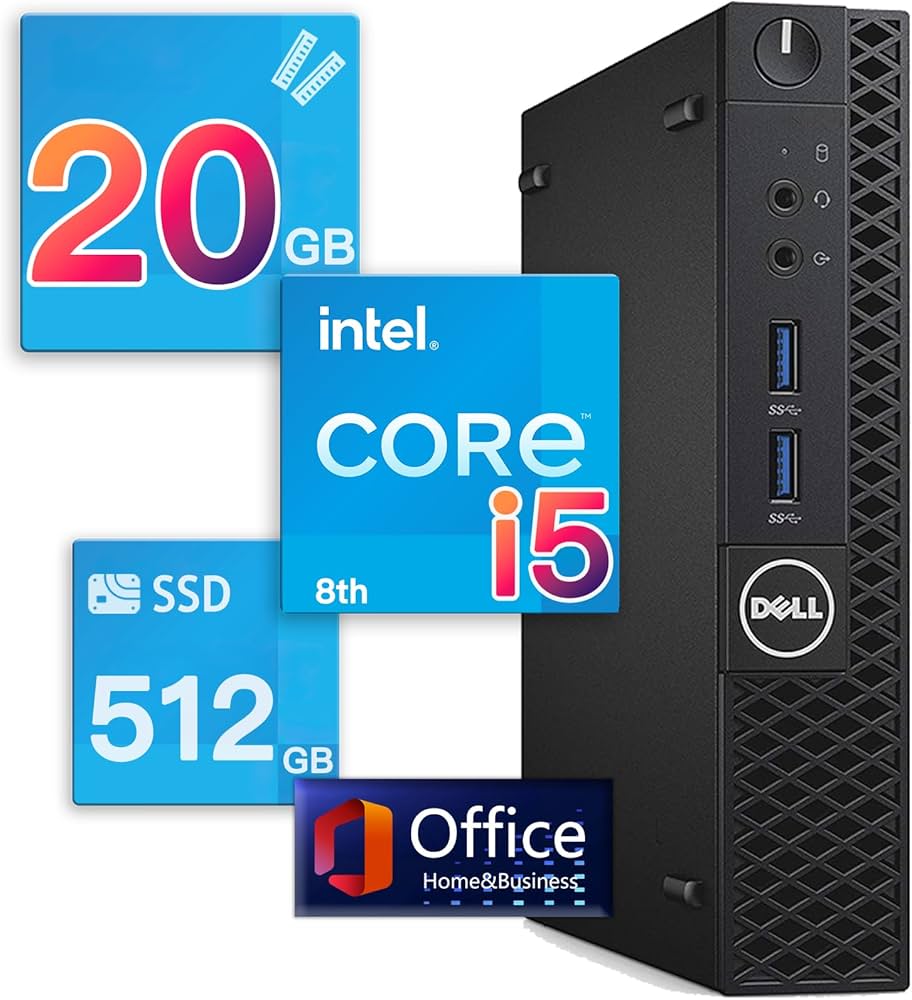 Amazon.co.jp: 【整備済み品】 Dell OptiPlex3060 Micro / 第8世代