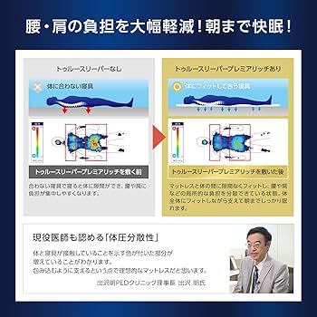 Amazon｜【公式】トゥルースリーパー プレミアリッチ PR2 シングル