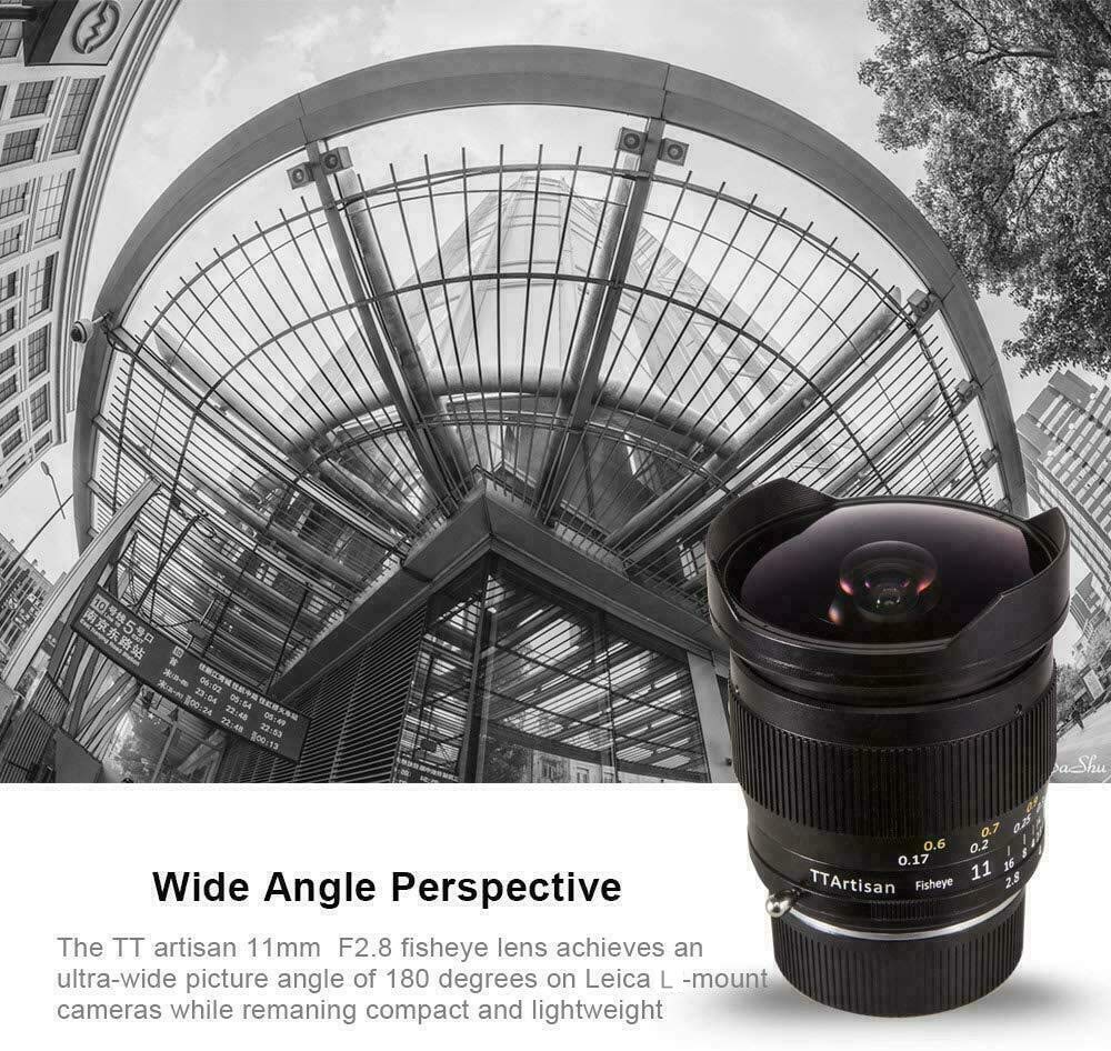Amazon.co.jp: TTArtisan 11mm F2.8 魚眼レンズ フルフェームレンズ