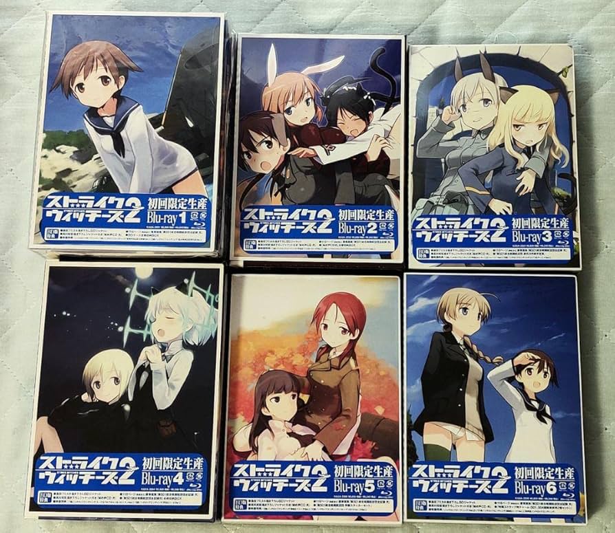 Amazon.co.jp: ストライクウィッチーズ2 1～6巻 Blu-ray 初回生産限定