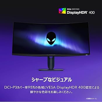 Amazon | 【Amazon.co.jp限定】Dell AW3425DWM-A 34インチ 曲面