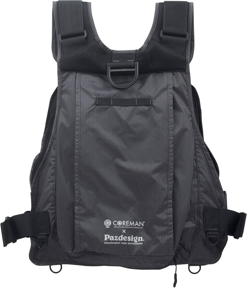 Amazon | パズデザイン スーパーライトベスト SLV-024 ガンメタ F