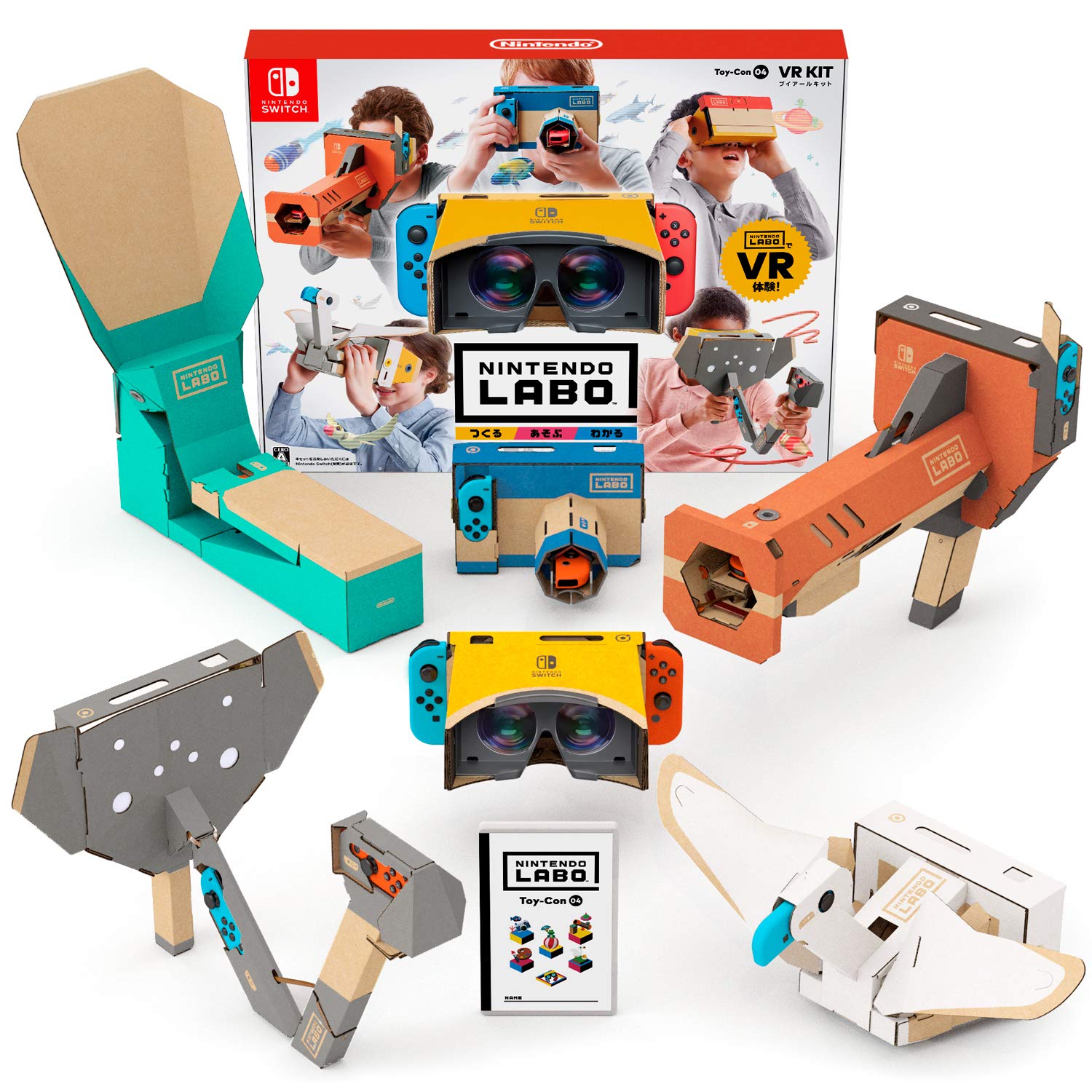 Amazon.com: Nintendo Labo Toy-Con 04: VR Kit -Switch Japanese Ver