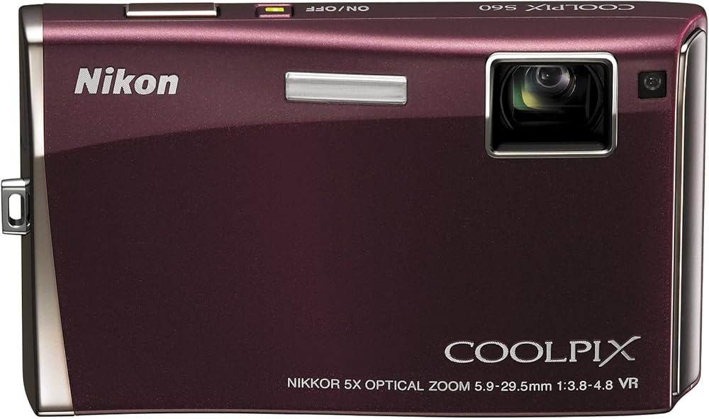 Amazon | Nikon デジタルカメラ COOLPIX (クールピクス) S60 ボルドー