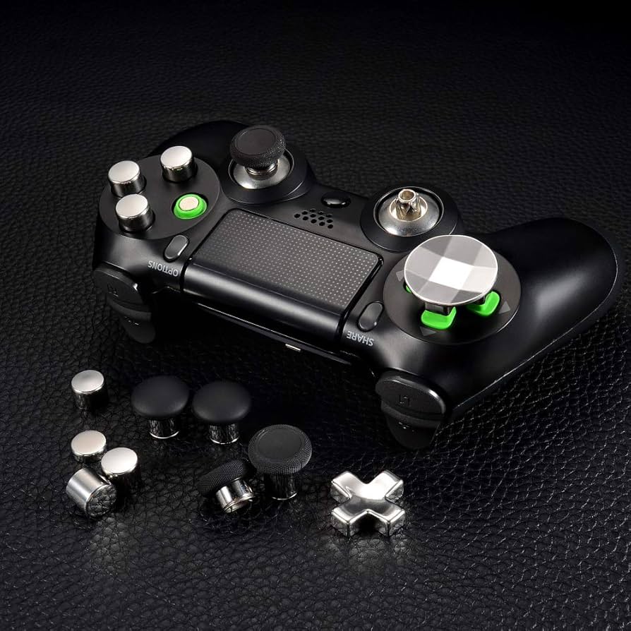 Amazon.co.jp: eXtremeRate 磁気メタル弾丸ボタン Dパッド