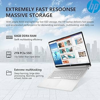 Amazon.com: HP 17 Inch Laptop, 17.3