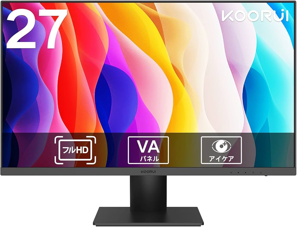 Amazon.co.jp: KOORUI モニター 27インチモニター ディスプレイ PC
