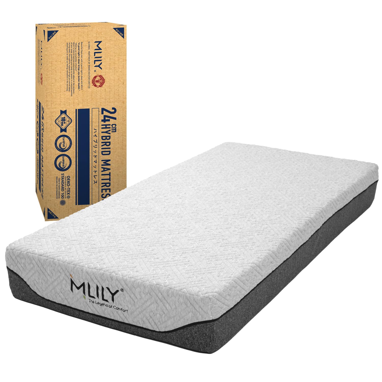 Amazon.co.jp: MLILY エムリリー 優反発 ハイブリットマットレス