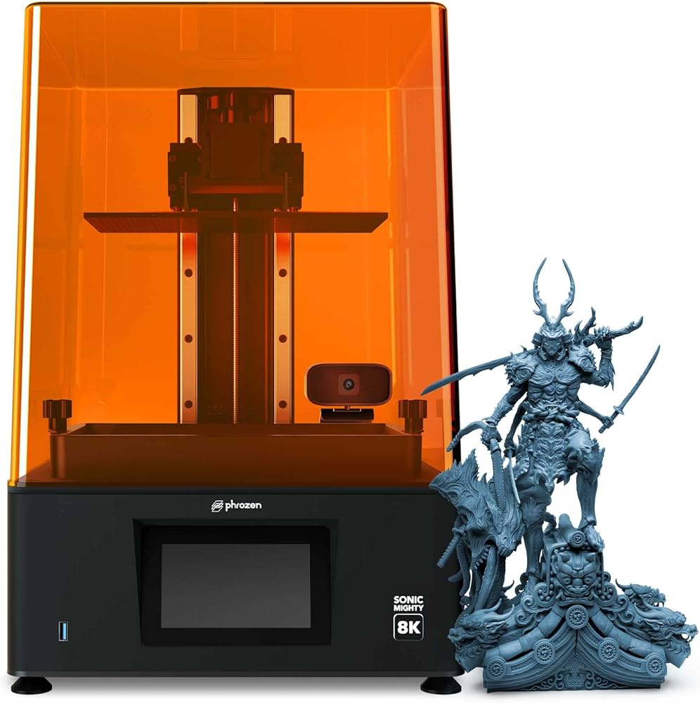 Phrozen Sonic Mighty 8K LCD Resin 3D Printer, Monochrome/Mono LCD